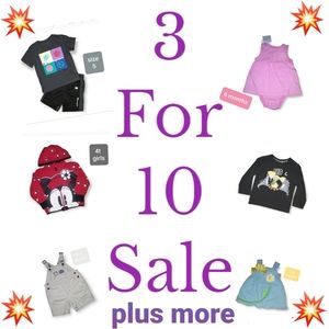 💥💥 3 for 10 Sale 💥💥